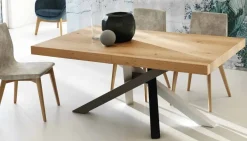 Gipi Tavolo rettangolare allungabile Quark a prezzo scontato- Tavoli