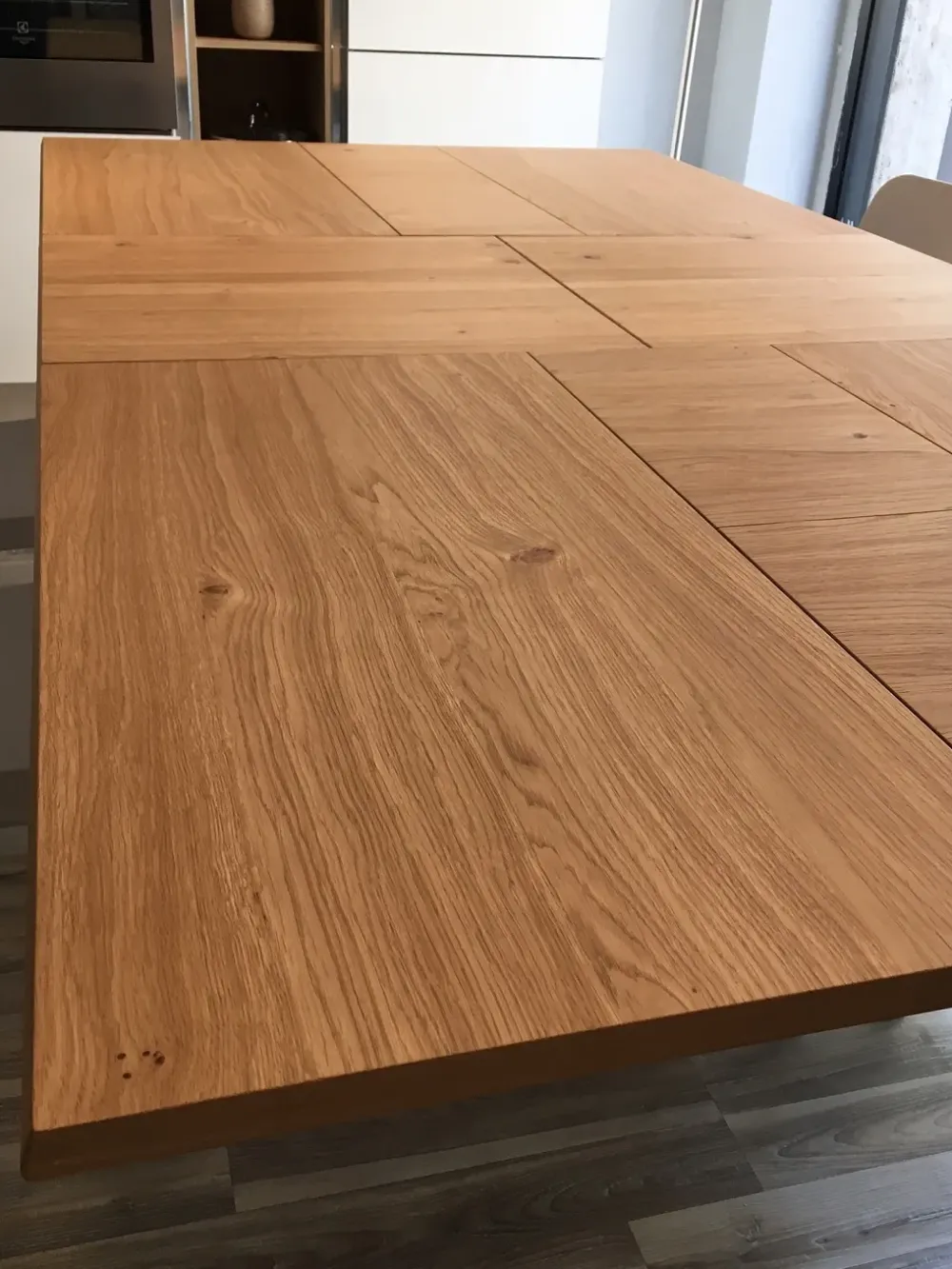 Tavolo rettangolare allungabile e allargabile Fil8 in Rovere^Collezione esclusiva Discount