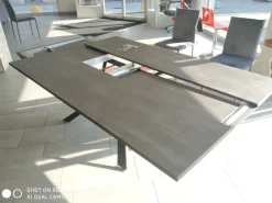 Tavolo rettangolare allungabile Lungolargo^Ozzio New