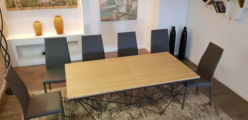 Tavolo rettangolare allungabile Fil8 t238^Ozzio