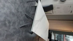 Hot Tavolo rettangolare in ceramica artistica, offerta outlet. Tavoli