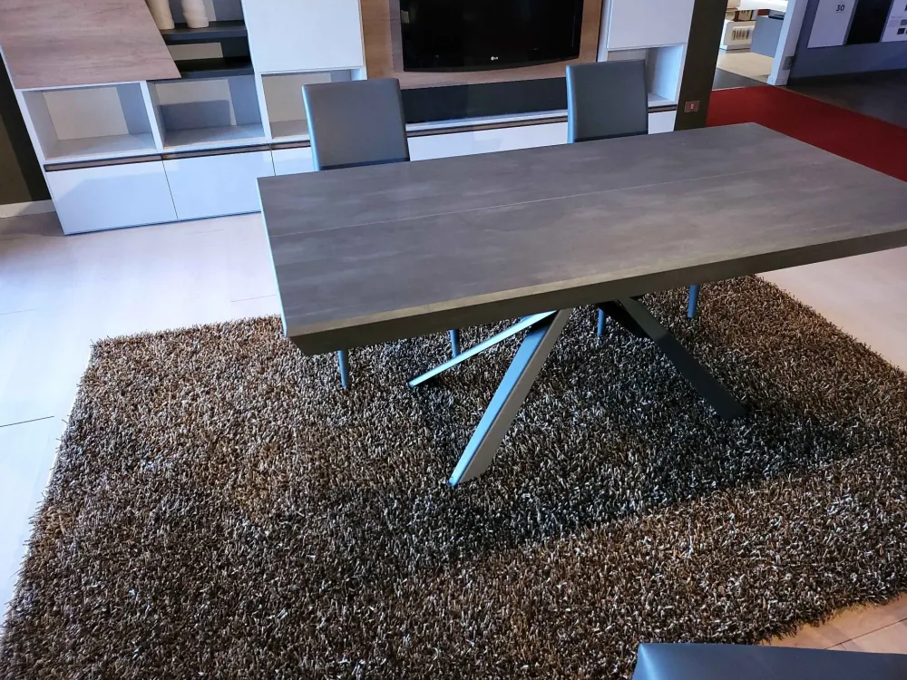 Easyline Tavolo rettangolare con basamento centrale Lungo largo 2021 scontato- Tavoli