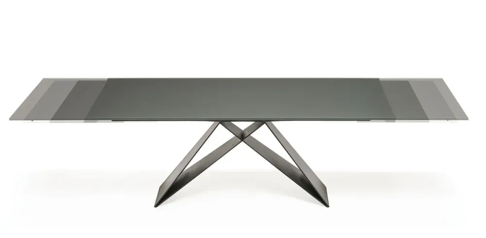 Discount Tavolo rettangolare con basamento centrale Premier drive Cattelan scontato Tavoli
