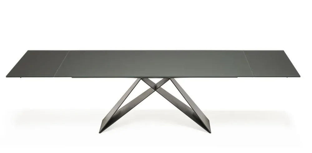 Discount Tavolo rettangolare con basamento centrale Premier drive Cattelan scontato Tavoli