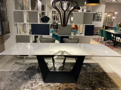 Collezione esclusiva Tavolo rettangolare D9196 in ceramica. . Offerta Outlet.- Tavoli