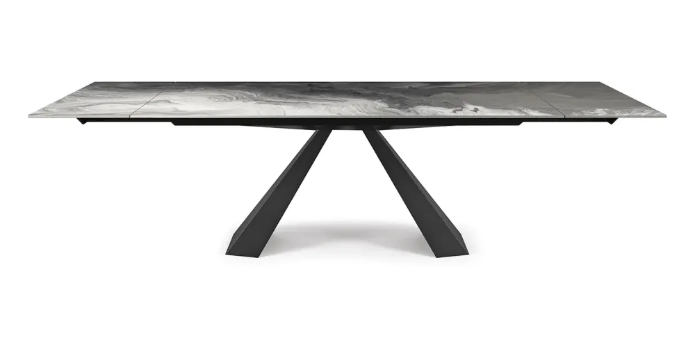 Tavolo rettangolare Eliot Crystalart Drive di in Offerta Outlet^Cattelan Italia Hot