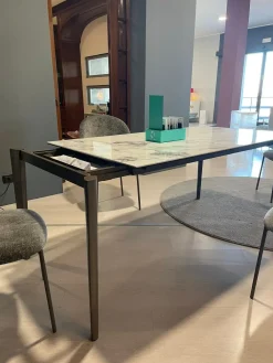 Connubia Tavolo rettangolare in ceramica Tavolo artic di in Offerta Outlet- Tavoli