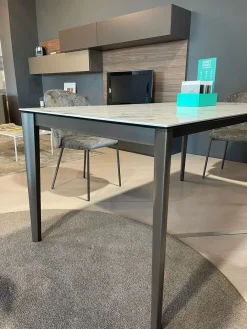 Connubia Tavolo rettangolare in ceramica Tavolo artic di in Offerta Outlet- Tavoli