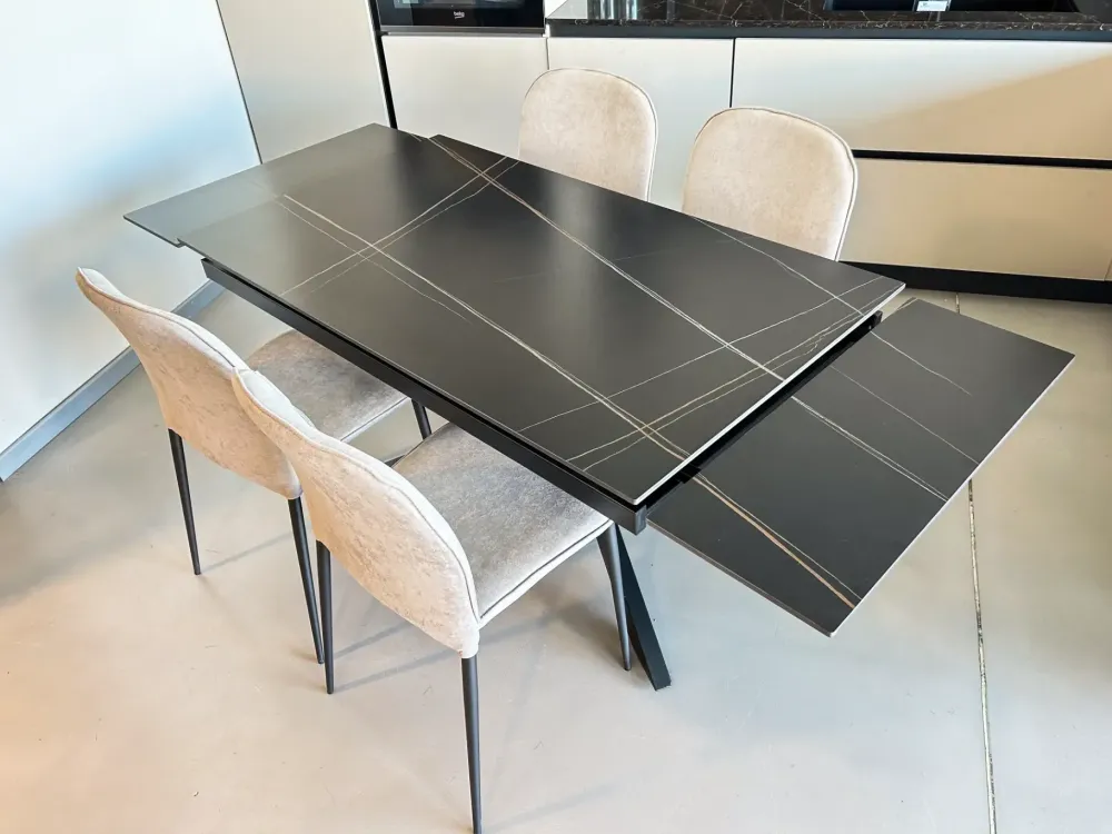 Tavolo rettangolare in ceramica Tavolo allungabile di in Offerta Outlet^Stones Discount