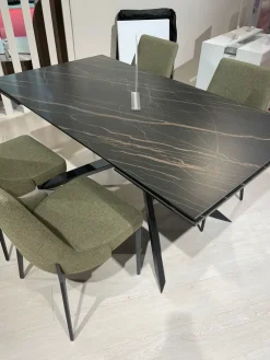 Tavolo rettangolare in ceramica Tavolo cross di in Offerta Outlet^Stones New