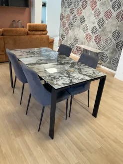 Tavolo rettangolare in ceramica Evolution di in Offerta Outlet^Sedit Best