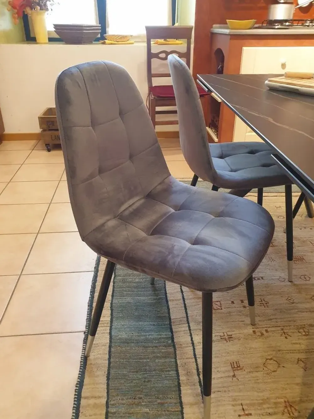 Tavolo rettangolare in ceramica Versus-Musa. in Offerta Outlet.^La Seggiola New