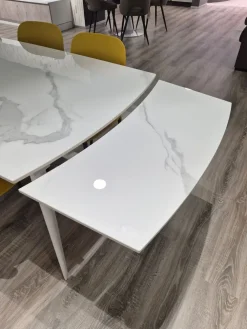 Artigianale Tavolo rettangolare in ceramica Oceano di in Offerta Outlet- Tavoli