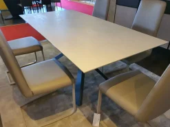 Ozzio Tavolo rettangolare in ceramica Diago di in Offerta Outlet- Tavoli