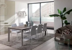 Clearance Tavolo rettangolare in ceramica Opera in Offerta Outlet Tavoli