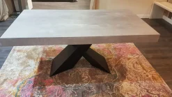 Zamagna Tavolo rettangolare in laminato Ship in Offerta Outlet- Tavoli