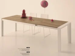 Point House Tavolo rettangolare in laminato Milano in Offerta Outlet- Tavoli