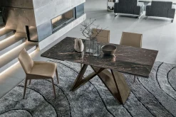 Tavolo rettangolare in laminato Delta di in Offerta Outlet^Collezione esclusiva Discount