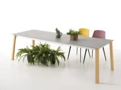 Tavolo rettangolare in laminato Quadro 120 in Offerta Outlet^Point House