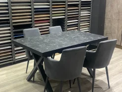 Tavolo rettangolare in laminato Pablo  di in Offerta Outlet^Artigianale Hot