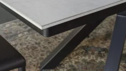 New Tavolo rettangolare in laminato Giada di in Offerta Outlet Tavoli