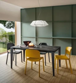 La Primavera Tavolo rettangolare in laminato Carlo in Offerta Outlet- Tavoli