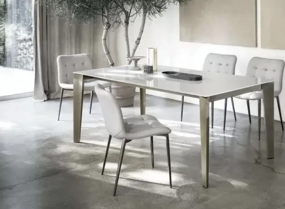 Clearance Tavolo rettangolare in laminato Cruz di in Offerta Outlet Tavoli