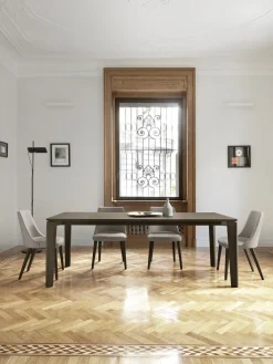 Tavolo rettangolare in legno Desco in Offerta Outlet Tavoli