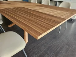 Tavolo rettangolare in legno Arizona di in Offerta Outlet^Easyline Clearance