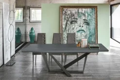 Tavolo rettangolare in legno Priamo di in Offerta Outlet^Morso Sale