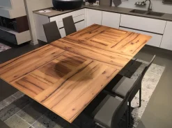 Ozzio Tavolo rettangolare in legno 4x4 di in Offerta Outlet- Tavoli