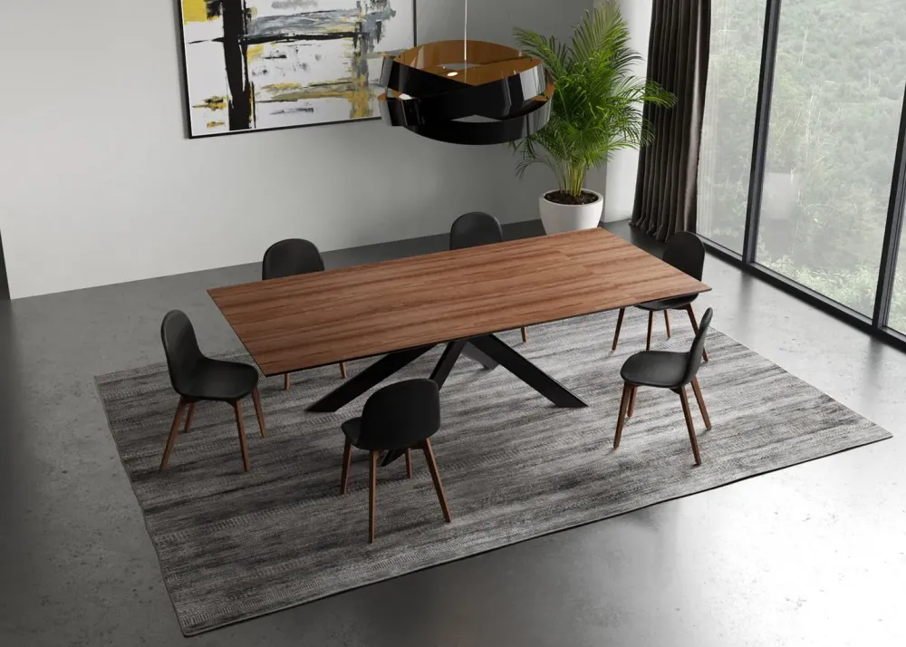 Giessegi Tavolo rettangolare in legno 8054 di in Offerta Outlet- Tavoli