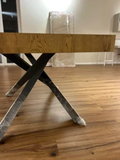 Artigianale Tavolo rettangolare in legno di in Offerta Outlet- Tavoli