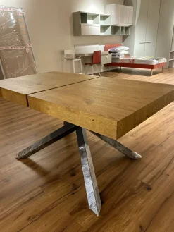 Artigianale Tavolo rettangolare in legno di in Offerta Outlet- Tavoli