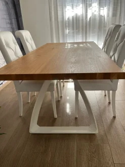 Tavolo rettangolare in legno Bridge di in Offerta Outlet^Stones Outlet