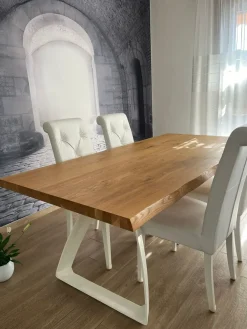 Tavolo rettangolare in legno Bridge di in Offerta Outlet^Stones Outlet