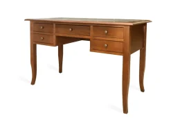 Artigianale Tavolo rettangolare in legno Scrittoio in Offerta Outlet- Tavoli