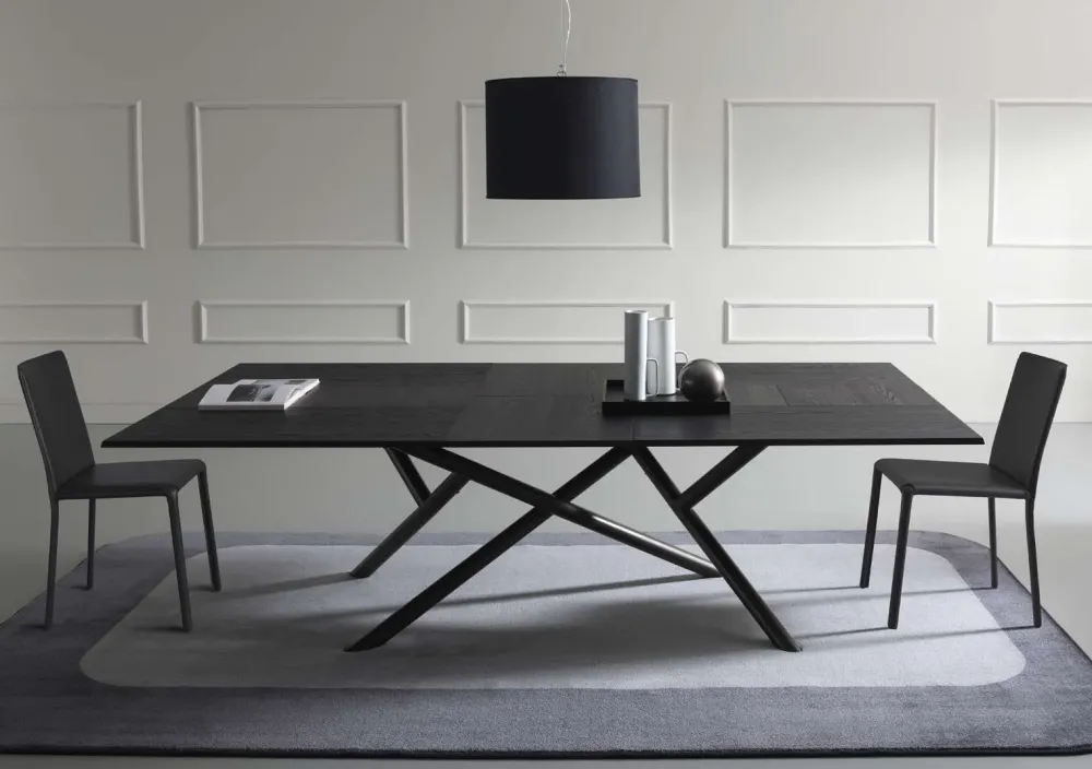 New Tavolo rettangolare in legno Random di in Offerta Outlet Tavoli