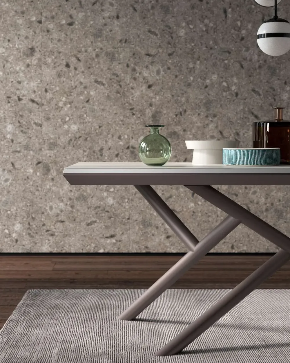 New Tavolo rettangolare in legno Random di in Offerta Outlet Tavoli