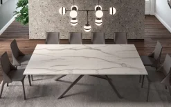 New Tavolo rettangolare in legno Random di in Offerta Outlet Tavoli