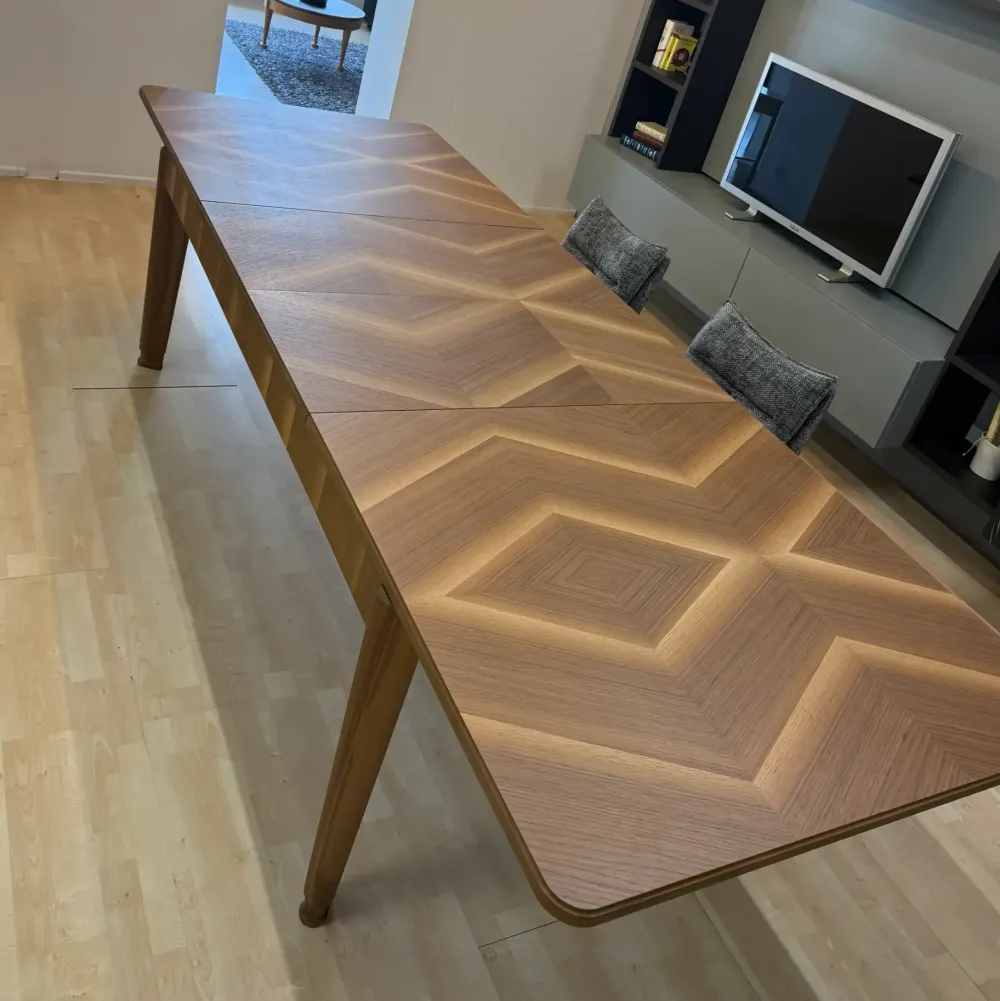 Artigianale Tavolo rettangolare in legno Tavolo 900 decò di in Offerta Outlet- Tavoli