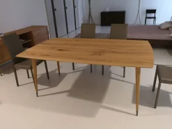 Callesella Tavolo rettangolare in legno Coco' di in Offerta Outlet- Tavoli