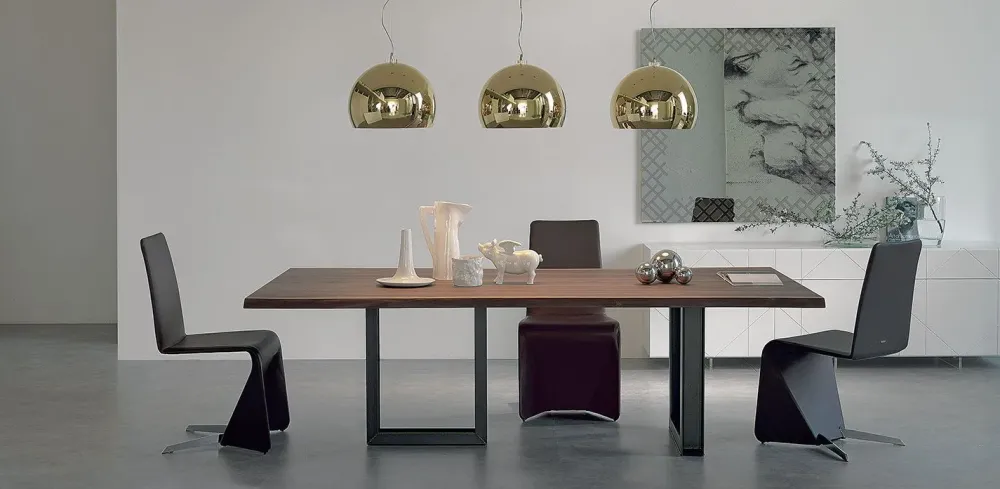 Tavolo rettangolare in legno Sigma di in Offerta Outlet^Cattelan Italia Outlet