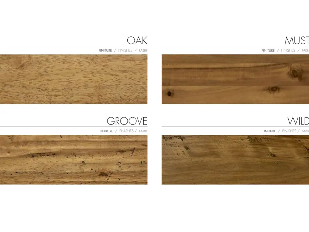 FGF Mobili Tavolo rettangolare in legno Ghost di in Offerta Outlet- Tavoli