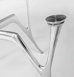 Hot Tavolo rettangolare in vetro Pegaso di in Offerta Outlet Tavoli