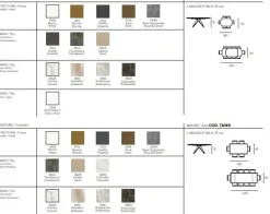 Discount Tavolo rettangolare in vetro - minosse di in Offerta Outlet Tavoli