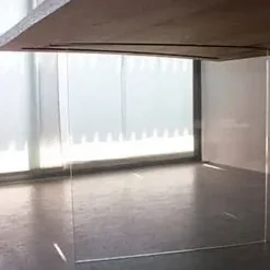 Md work Tavolo rettangolare in vetro, gambe diverse misure. a prezzo scontato!- Tavoli