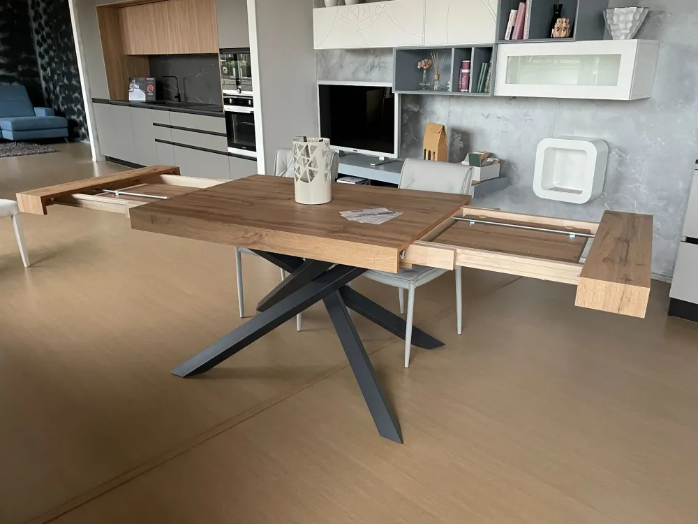 Tavolo rettangolare Intreccio lamina scontato del 59%^Artigianale Hot