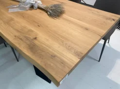 Alta Corte Tavolo rettangolare Metal legno kuba scontato del 23%- Tavoli