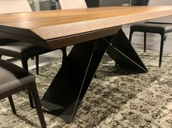 Tavolo rettangolare Premier wood drive scontato del 43%^Cattelan Italia Best